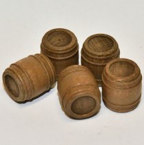 Model boat fittings Walnut barrels 32350.1